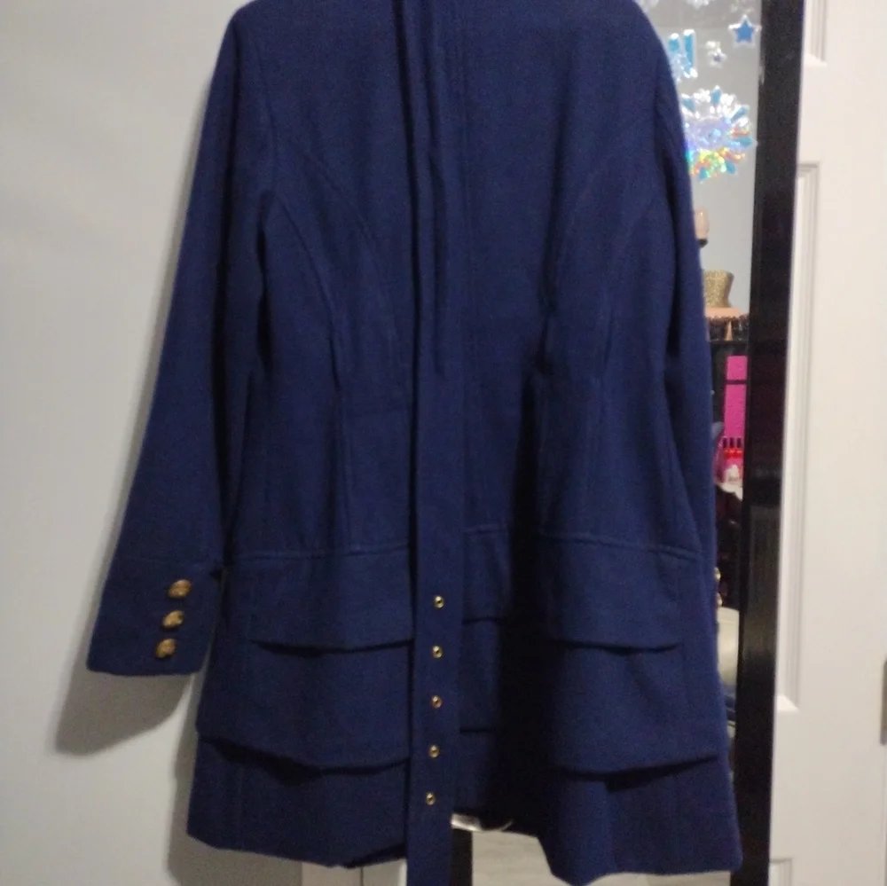 Black Rivet Coat - Picture 6 of 8